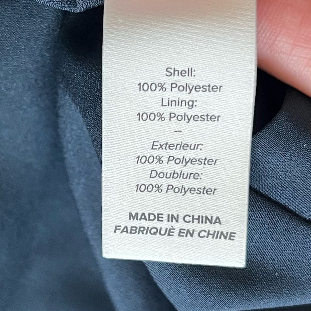 CINQ A SEPT NAVY KNOT TOP SIZE SMALL SOPHISTICATED CHIC CLASSIC FEMININE - Picture 5 of 8